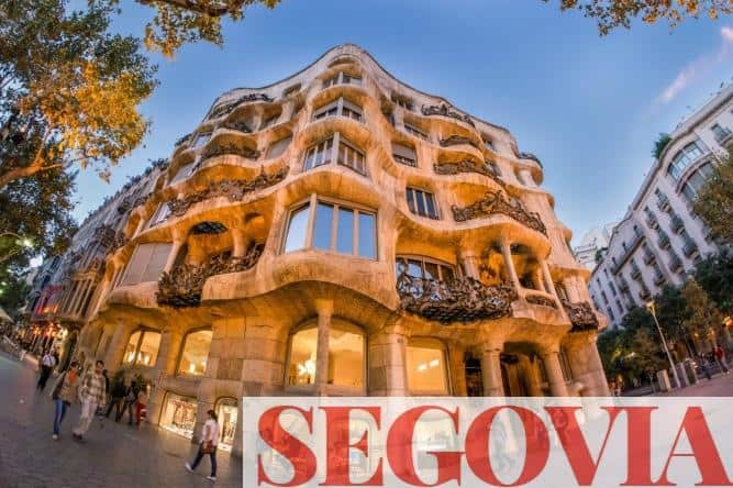 Fachadas emblemáticas en Barcelona